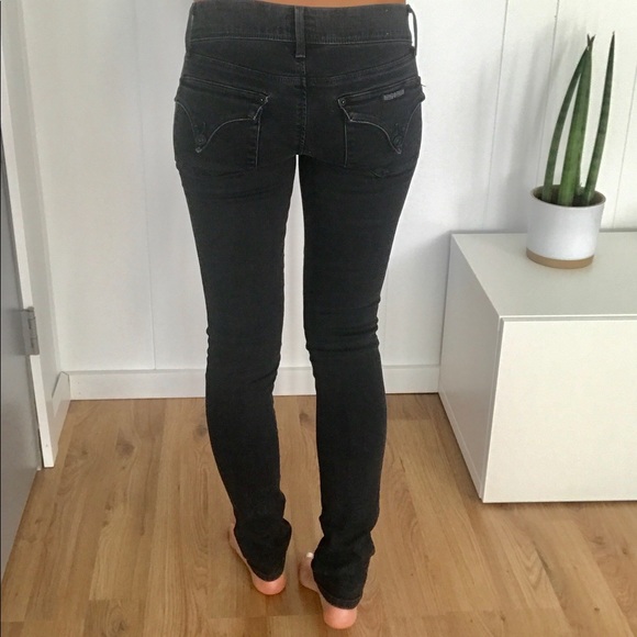 Faded wash Black Denim HUDSON Denim Jeans - Picture 1 of 7